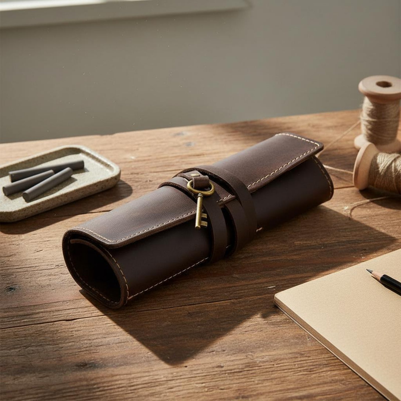 Astuccio Arrotolabile in Pelle - Pen Pouch Roll recensione e prezzo
