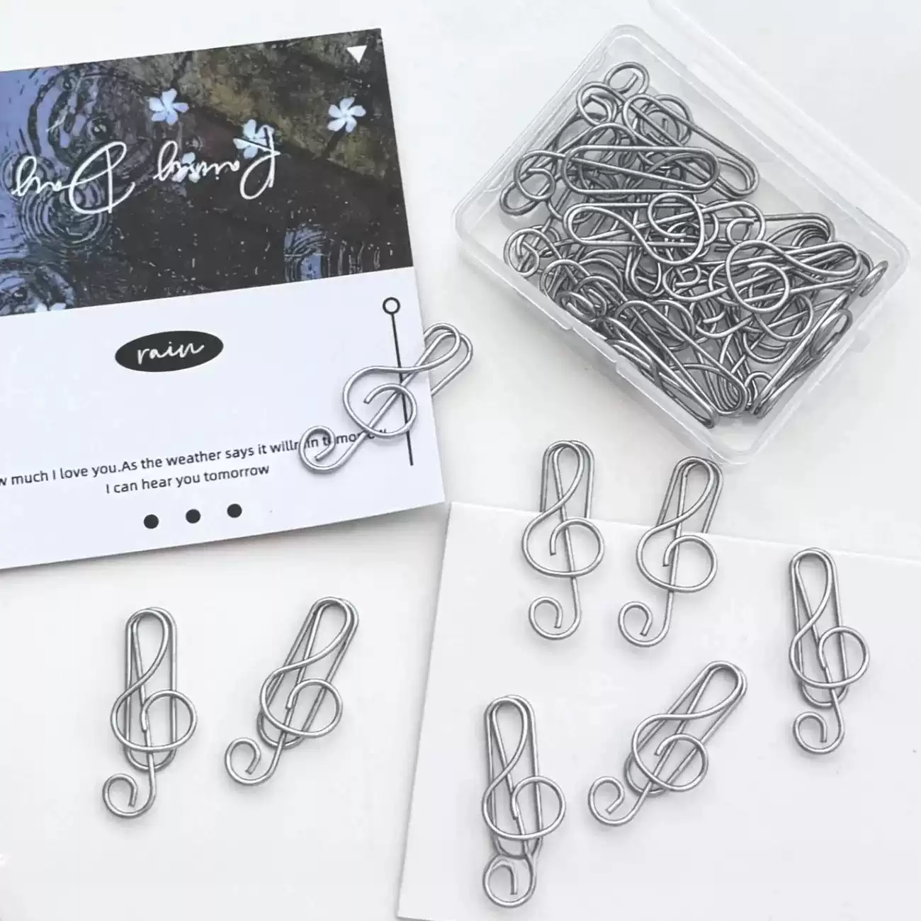 20/50 pezzi di graffette in me - Office Supply Office Stationery Items recensione e prezzo