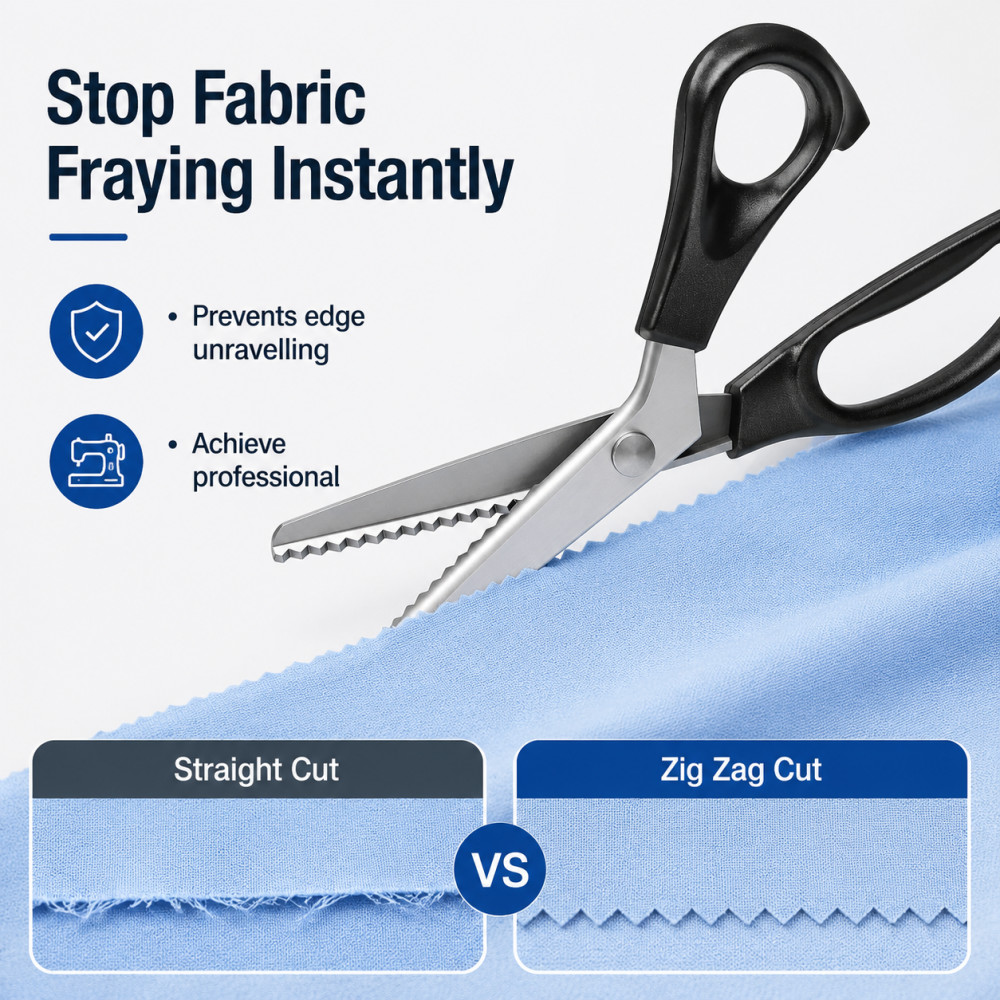 Forbici a Zig Zag in Acciaio I - Scissors Stainless Craft recensione e prezzo