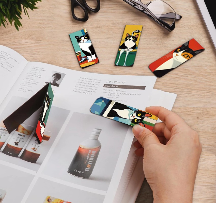 Segnalibri magnetici per gatti - Office Supply Office Stationery Items recensione e prezzo