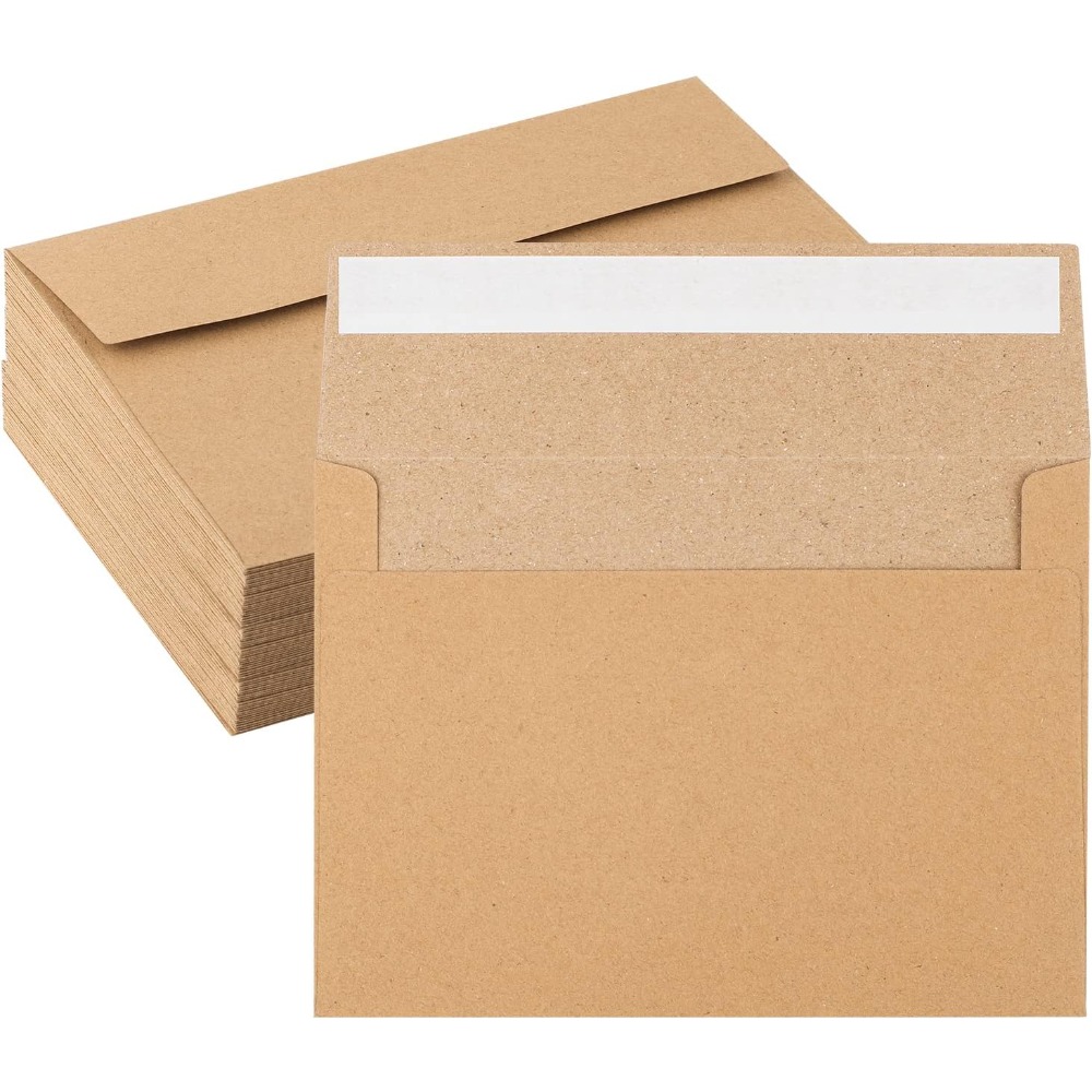 Confezione da 50 buste in cart - Letter Envelope Kraft recensione e prezzo