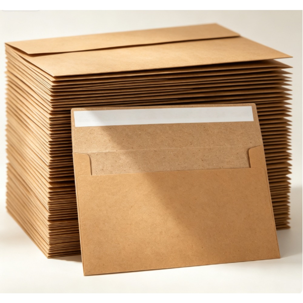 Confezione da 50 buste in cart - Letter Envelope Kraft recensione e prezzo
