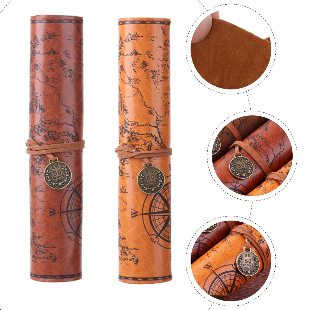 2 Pezzi Astuccio Vintage in PU - Pen Pouch Roll recensione e prezzo