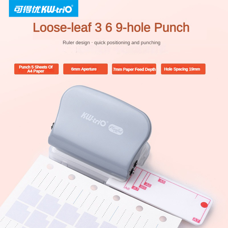 KW-Trio A5 B5 A6 3 fori 6 fori - Paper Punch 3 Hole recensione e prezzo