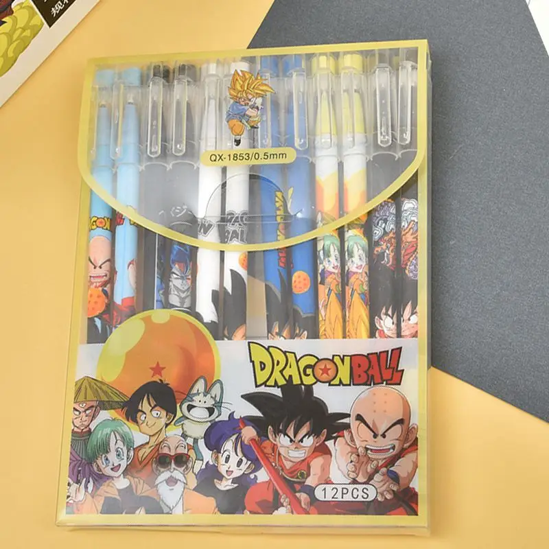Set di 12 Penne Gel Dragon Bal - Office Supply Office Stationery Items recensione e prezzo