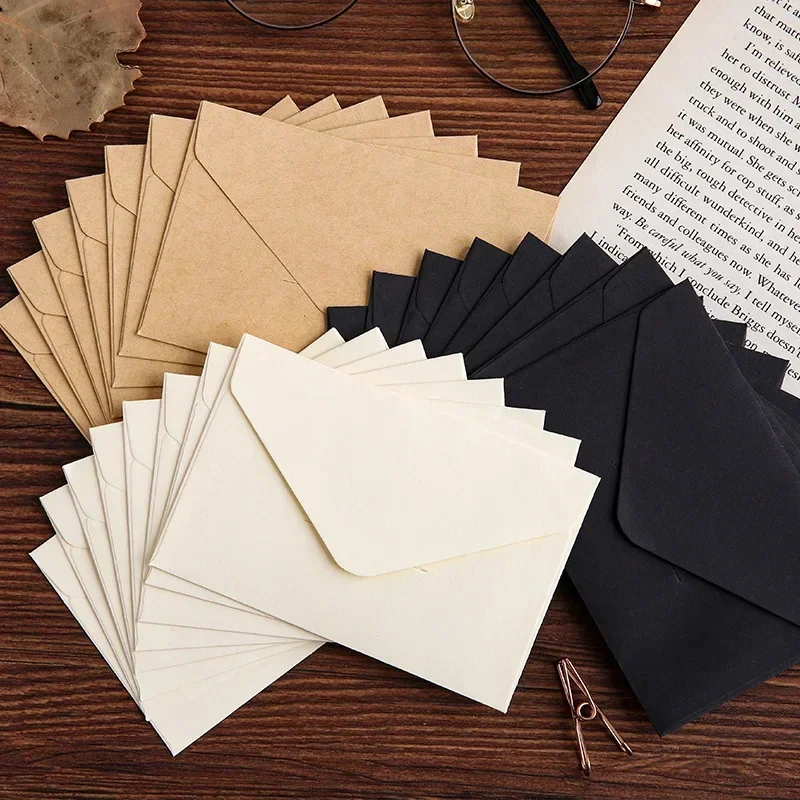 20/40/80PCS Classico Bianco Ne - Letter Envelope Kraft recensione e prezzo
